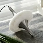 Подвесной светильник TERRA MARBLE A с плафоном из испанского мрамора от Vinsa