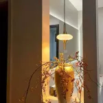 Подвесной светильник TERRA MARBLE A с плафоном из испанского мрамора от Vinsa