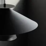 Подвесной светильник EON Black с комбинированным плафоном от Vinsa