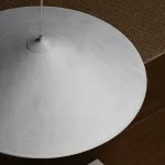 Подвесной светильник SALIN D60 из искусственного шелка от Vinsa