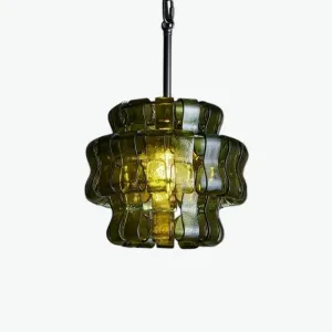 Подвесной светильник KARIOKA Green+Black