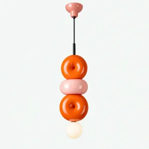 Подвесной светильник BUBBI Orange+Pink