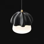 Подвесной светильник Mello Black с деревянным плафоном от Vinsa
