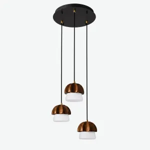 Подвесной светильник Mello Dark Brown P3 Round