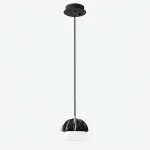 Подвесной светильник Mello Black с деревянным плафоном от Vinsa
