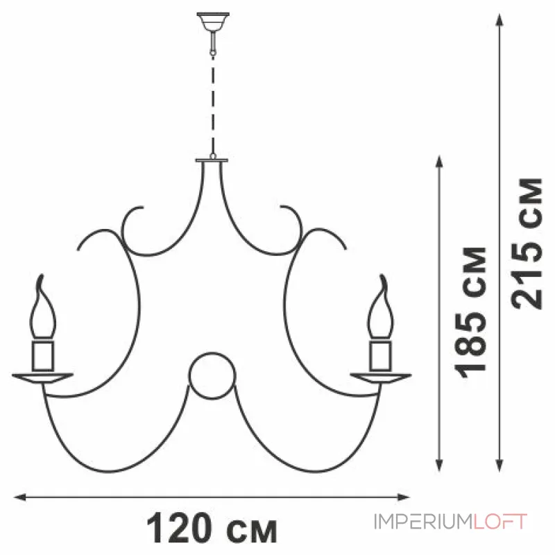 Подвесная люстра VitaLuce V1094-1/12+6+3