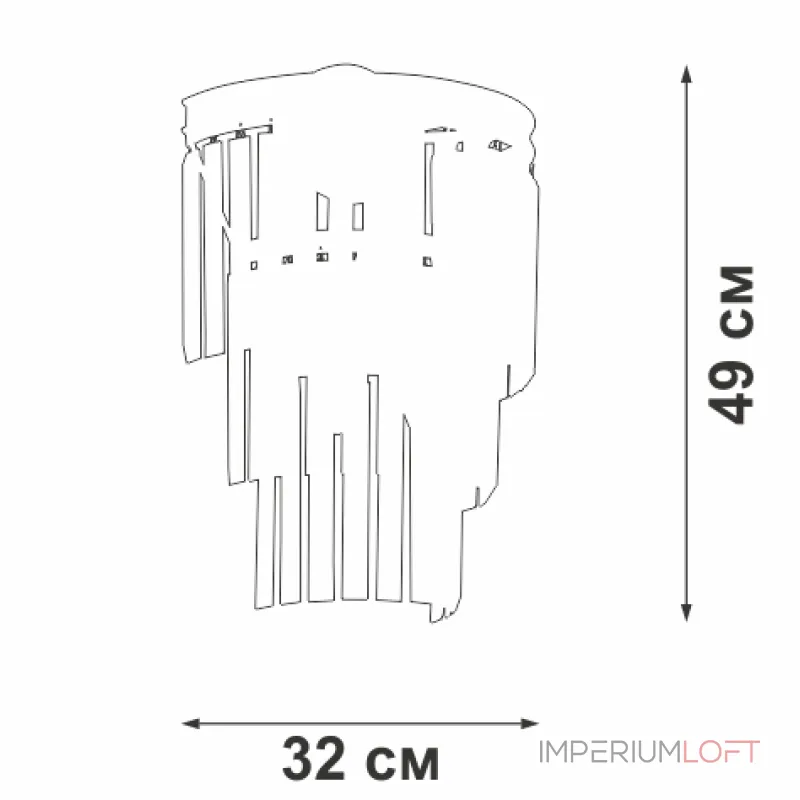 Настенный светильник VitaLuce V5150-0/5A Настенный светильник VitaLuce V5150-0/5A