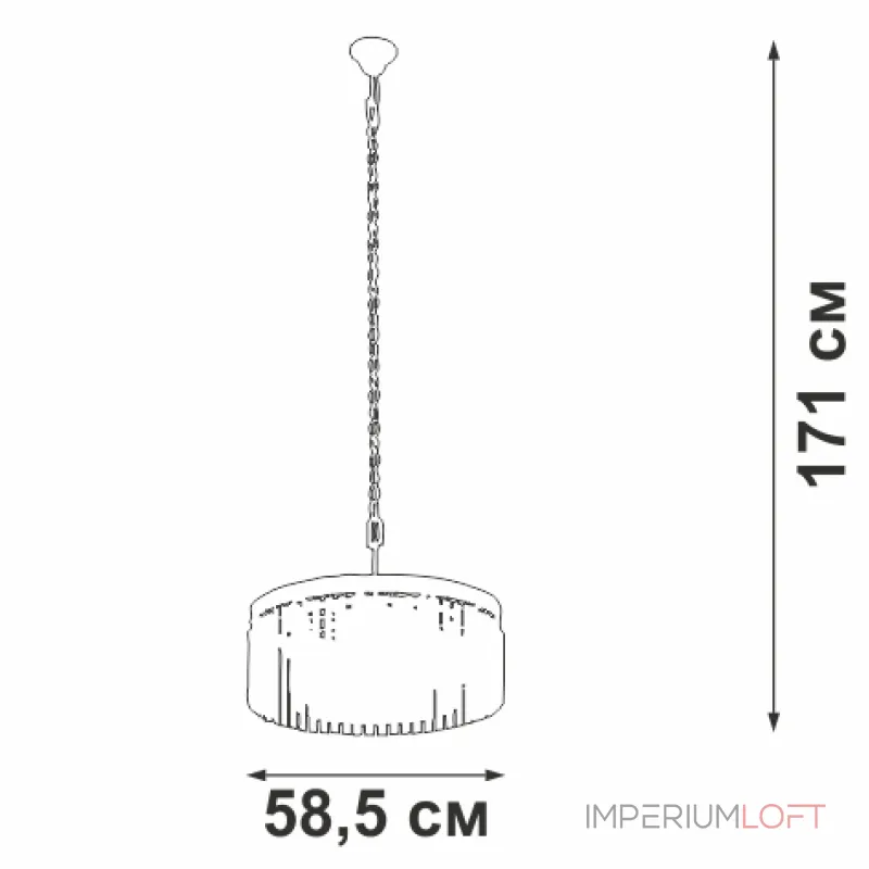 Подвесная люстра VitaLuce V5180-8/9