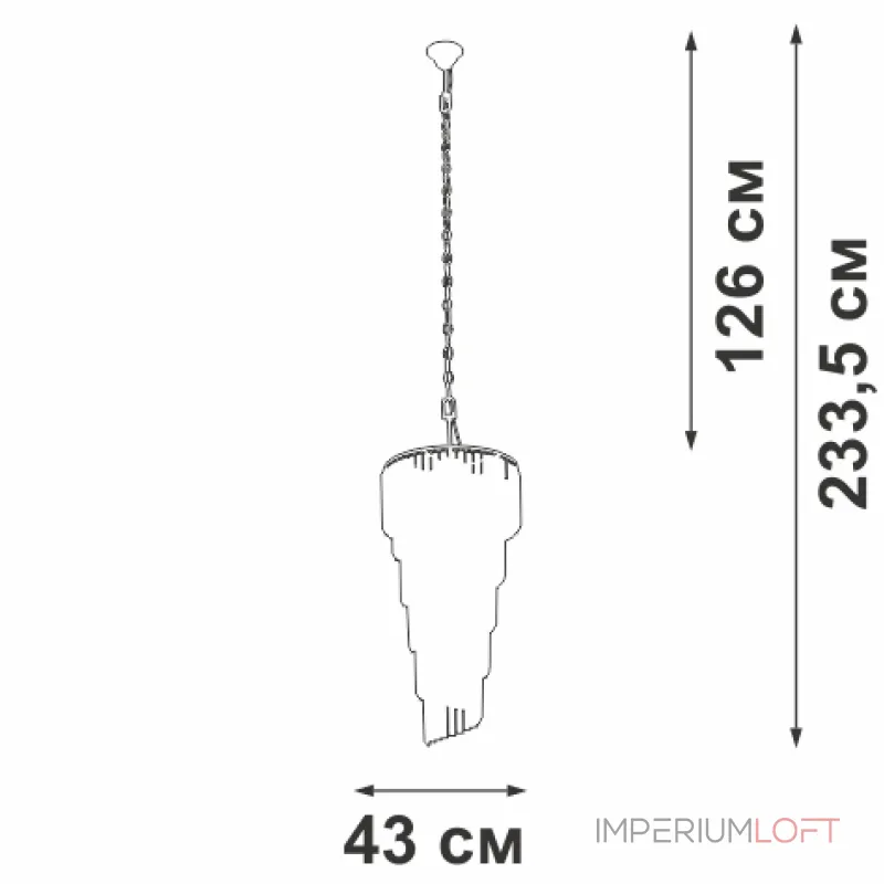Подвесная люстра VitaLuce V5311-0/13