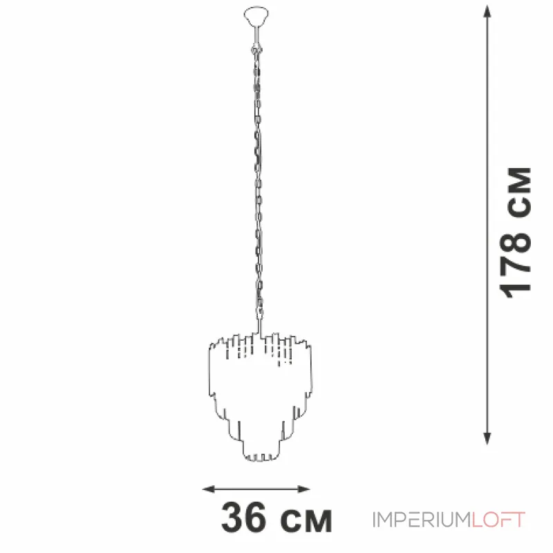 Подвесная люстра VitaLuce V58470-8/5 Подвесная люстра VitaLuce V58470-8/5