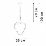 Подвесная люстра VitaLuce V5887-8/7