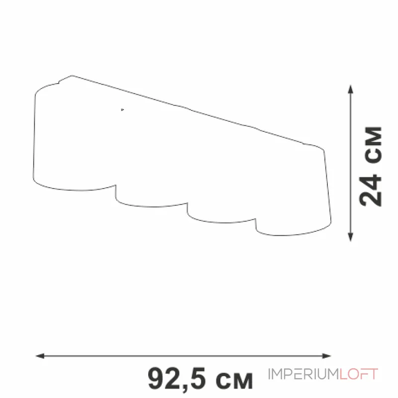 Потолочный светильник VitaLuce V2881-1/4PL