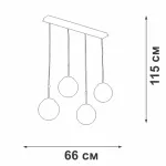 Подвесная люстра VitaLuce V4828-8/4S