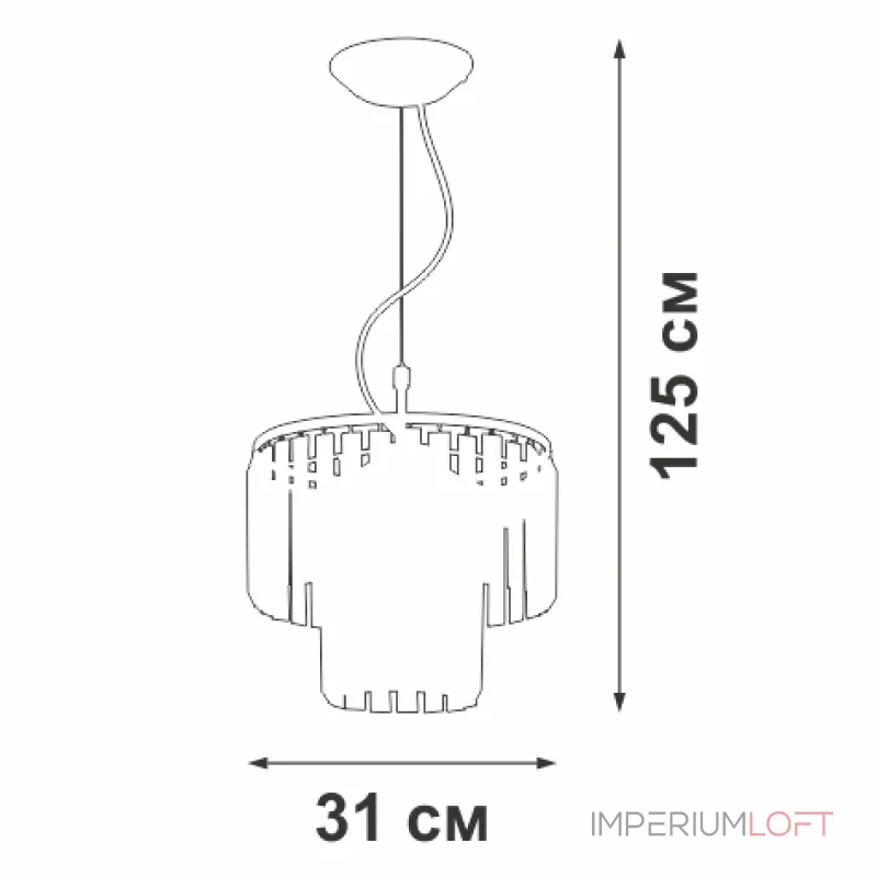 Подвесная люстра VitaLuce V5179-0/4S Подвесная люстра VitaLuce V5179-0/4S