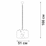 Подвесная люстра VitaLuce V5347-8/6