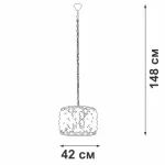 Подвесная люстра VitaLuce V5351-1/5