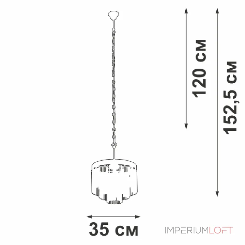Подвесная люстра VitaLuce V53570-8/7