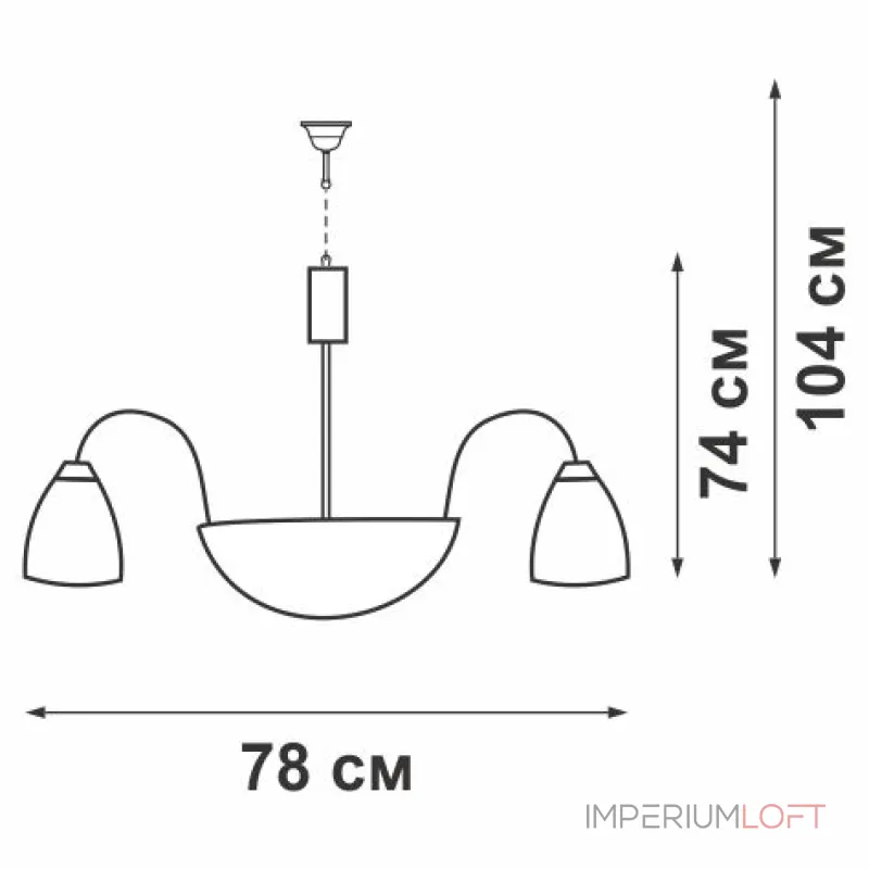 Подвесная люстра VitaLuce V1057/5+3