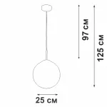Подвесной светильник VitaLuce V2959-1/1S