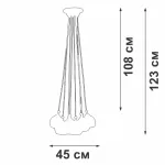 Подвесная люстра VitaLuce V42890-03/8PL