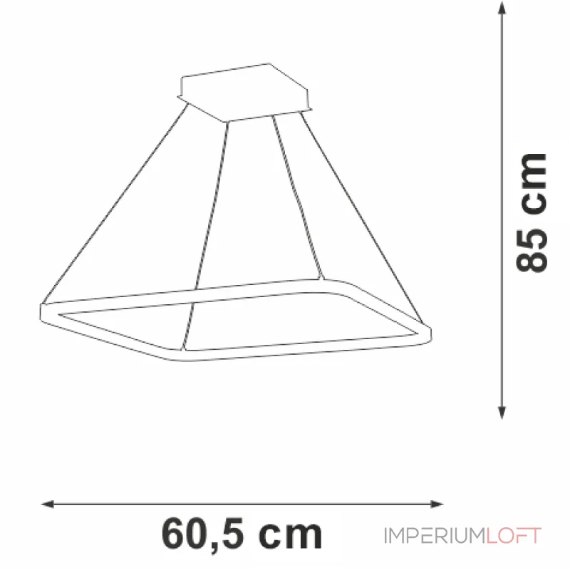 Подвесная люстра VitaLuce V4660-0/1S