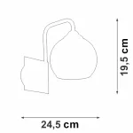 Настенный светильник VitaLuce V4795-1/1A