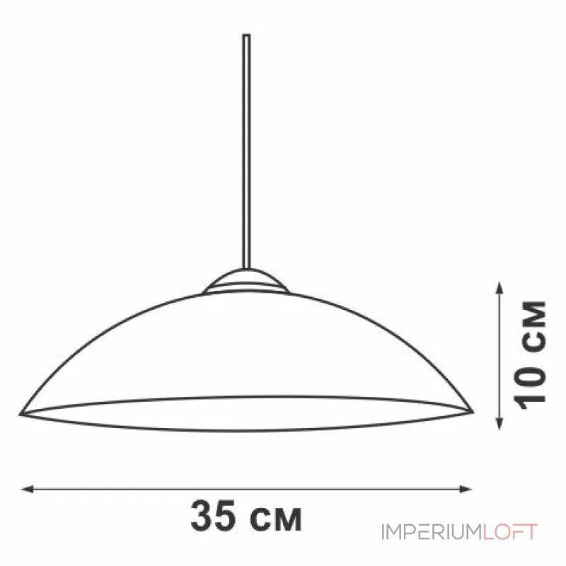 Подвесной светильник VitaLuce V6013/1S