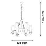 Подвесная люстра VitaLuce V4339-7/6
