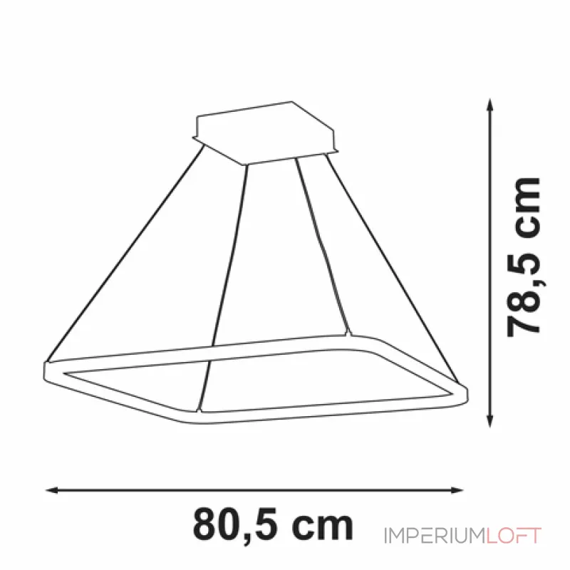 Подвесная люстра VitaLuce V4661-0/1S
