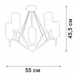 Подвесная люстра VitaLuce V4964-9/5PL