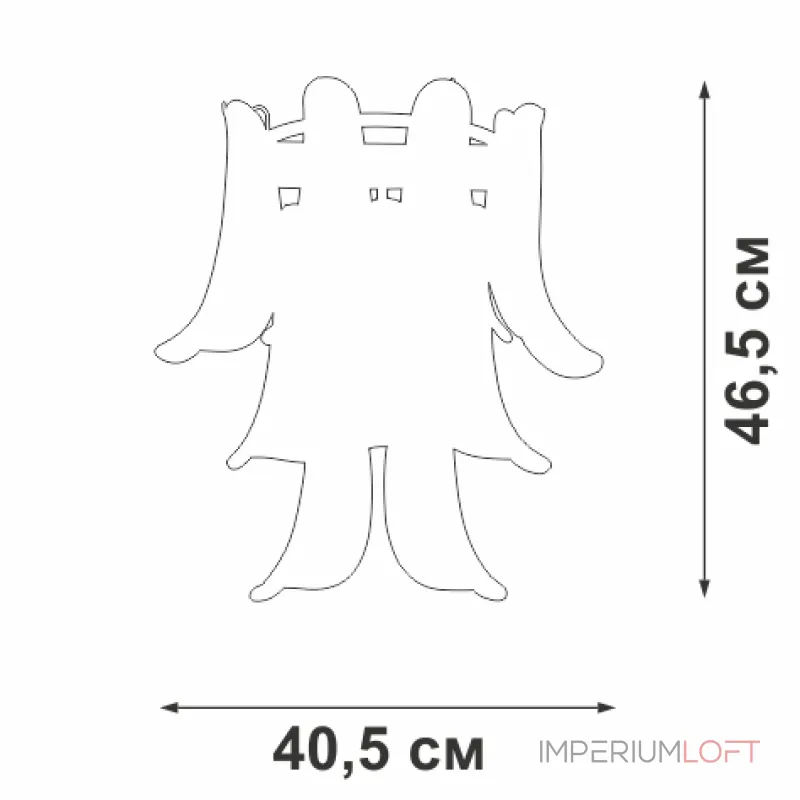 Настенный светильник VitaLuce V5860-9/3A Настенный светильник VitaLuce V5860-9/3A
