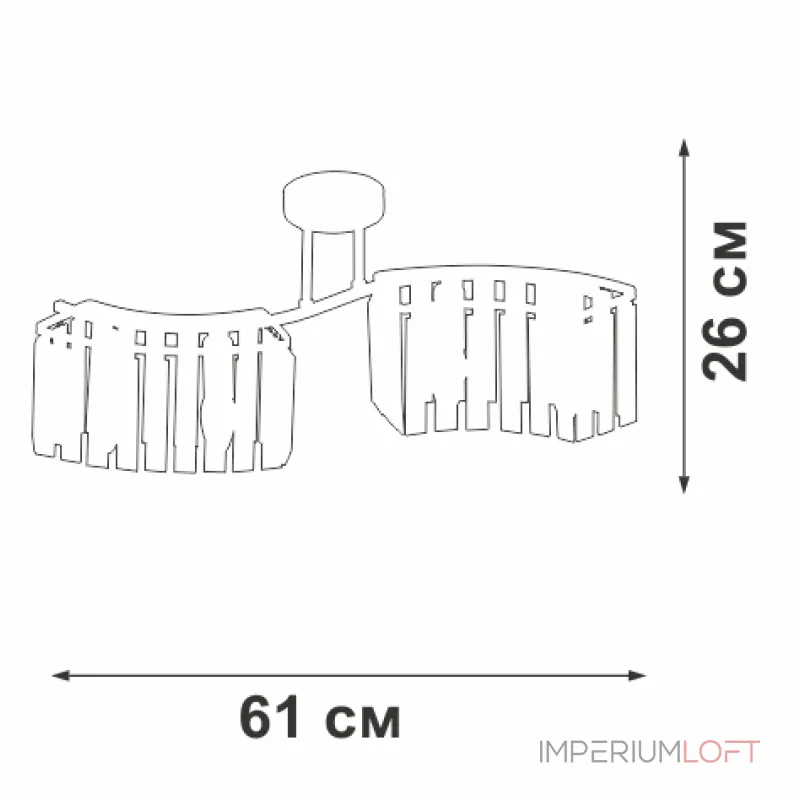 Подвесная люстра VitaLuce V5884-0/4PL