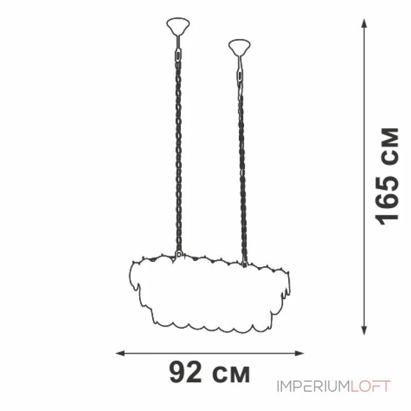 Подвесная люстра VitaLuce V5295-9/23 Подвесная люстра VitaLuce V5295-9/23