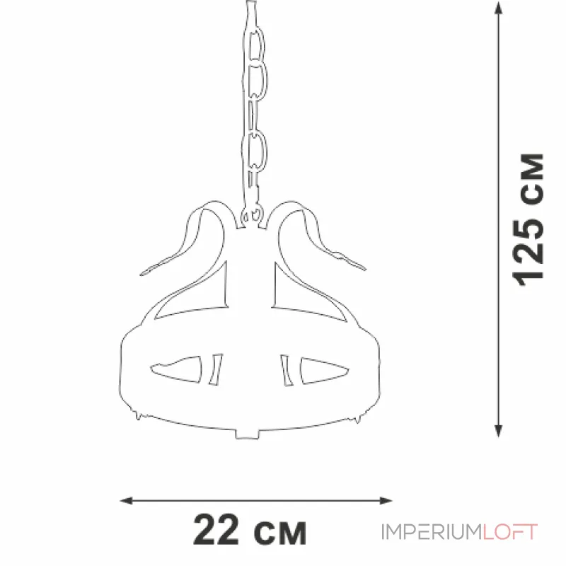 Подвесная люстра VitaLuce V1350-7/1 Подвесная люстра VitaLuce V1350-7/1