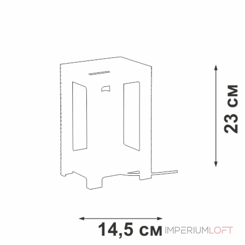 Настольный светильник VitaLuce V4900-1/1L Настольный светильник VitaLuce V4900-1/1L