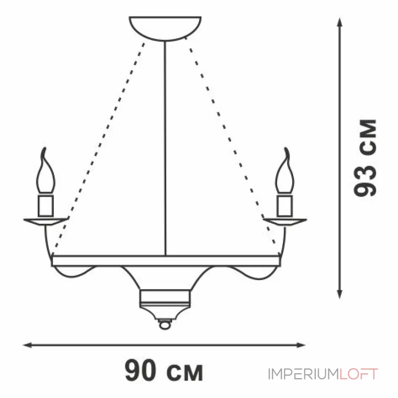 Подвесная люстра VitaLuce V1039/12+6
