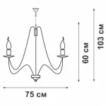 Подвесная люстра VitaLuce V1151-7/8