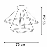 Подвесная люстра VitaLuce V4617-1/2S