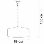 Подвесная люстра VitaLuce V5283-8/8