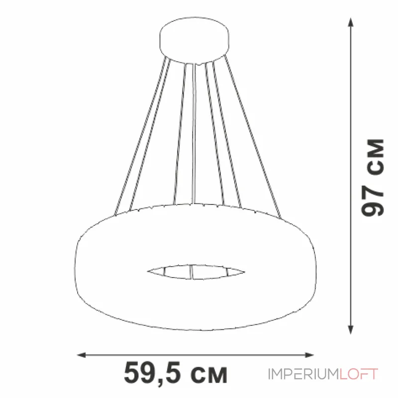 Подвесная люстра VitaLuce V5342-9/8S