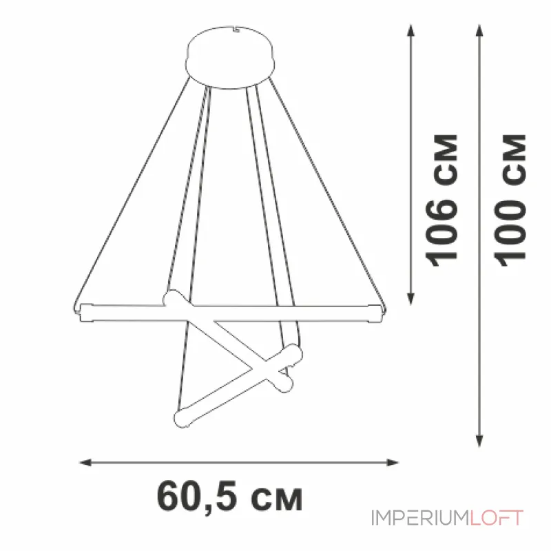 Подвесная люстра VitaLuce V3895-8/3S Подвесная люстра VitaLuce V3895-8/3S