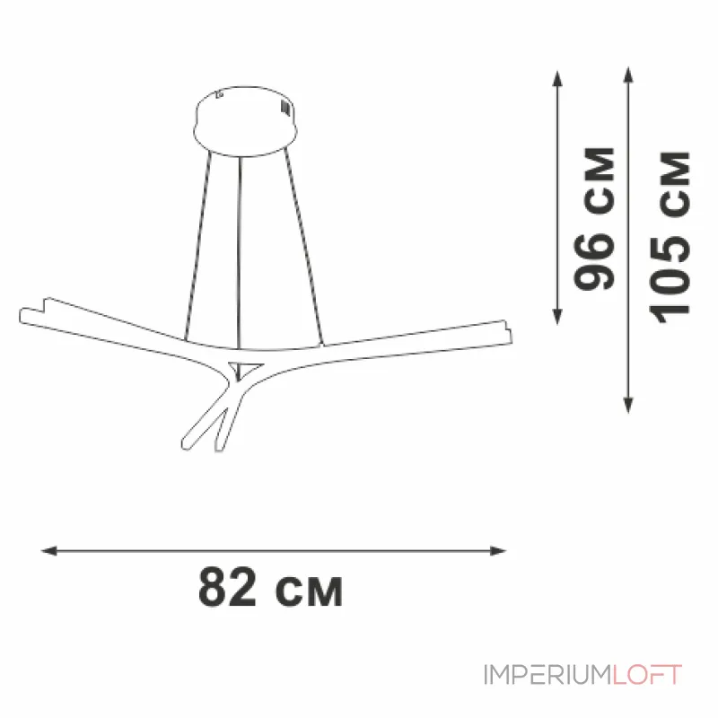 Подвесная люстра VitaLuce V2708-9/3S