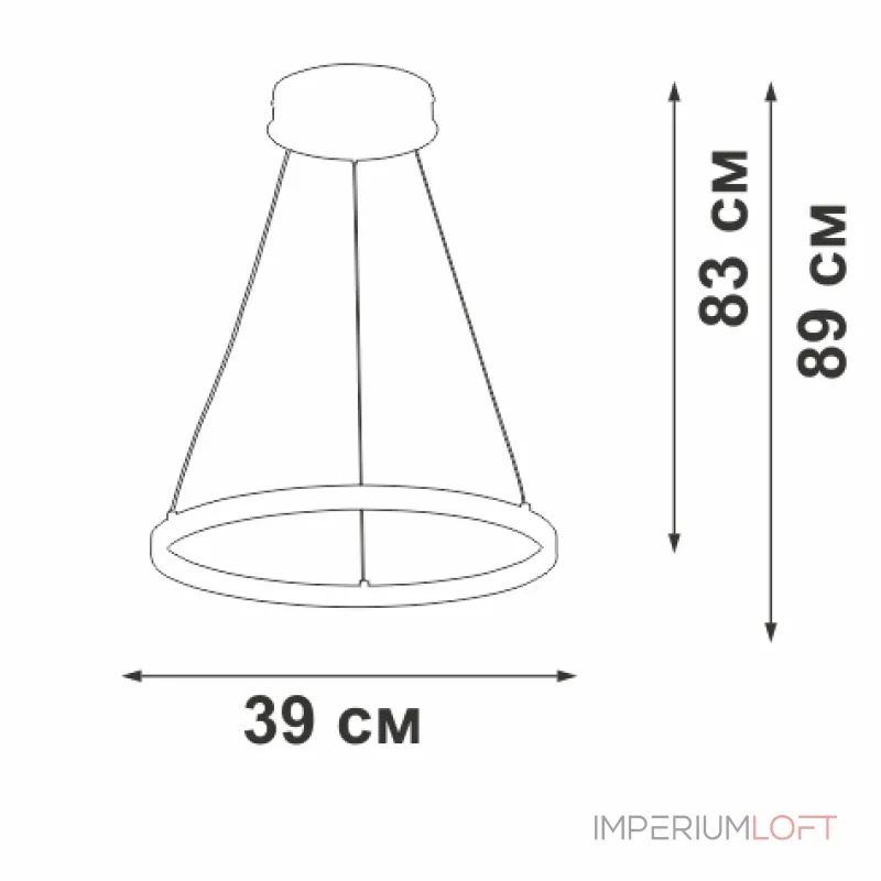 Подвесная люстра VitaLuce V2515DT-8/1S