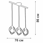 Подвесная люстра VitaLuce V4328-1/3S