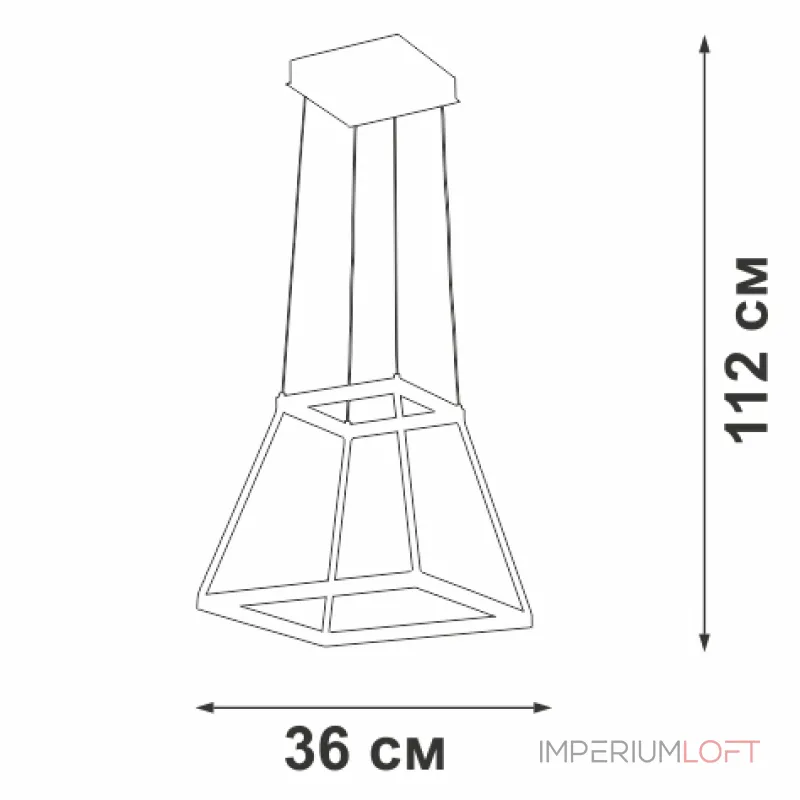 Подвесная люстра VitaLuce V4693-0/1S Подвесная люстра VitaLuce V4693-0/1S