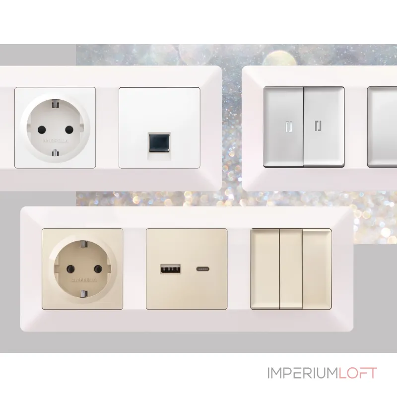 Рамка 2-ая Ambrella Volt ALFA AF110202