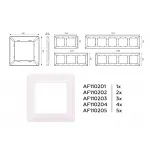 Рамка 2-ая Ambrella Volt ALFA AF110202
