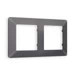Рамка ALFA Line (Антрацит серый) 2-ая AF110652 от ImperiumLoft