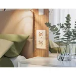 Рамка ALFA Techno (Бежевый глянец) 4-ая AF220304 от ImperiumLoft