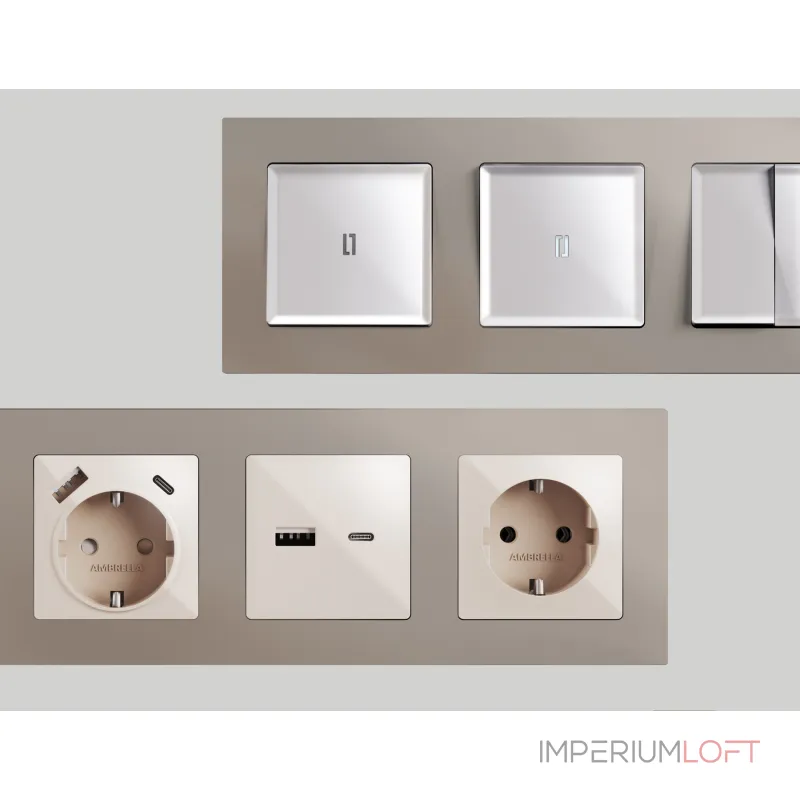 Рамка 3-ая Ambrella Volt ALFA AF220363